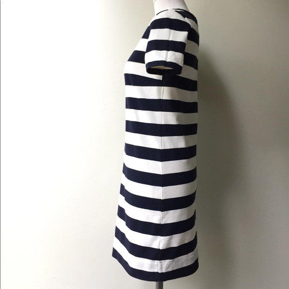 J.Crew Striped T-Shirt Dress - Picture 4 of 5